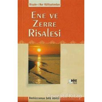 ENE VE ZERRE RISALESI (CEP BOY) - BEDİÜZZAMAN SAID NURSI