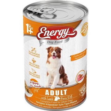 Energy 400 gr Kuzu Etli Yetişkin Köpek Yaş Konserve Maması
