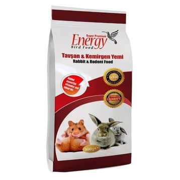 Energy 500 gr Super Premium Tavşan ve Kemirgen Yemi