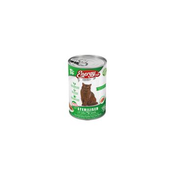 Energy Cat Food Somonlu Kısırlaştırılmış 5x400 gr Kedi Maması