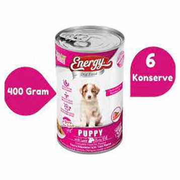 Energy Kuzu Etli Yavru 6x400 gr Köpek Maması