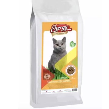 Energy Premium Tavuklu 15 kg Yetişkin Kedi Maması