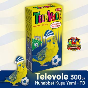 Energy Televole Fb 300 gr Muhabbet Kuşu Yemi