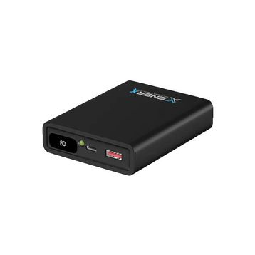 Enerx ENR-P10188DC 10.000 mAh 2.1 Amper Dijital Göstergeli Siyah Powerbank