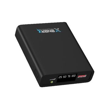 Enerx ENR-P1025DC 10.000 mAh 2.1 Amper LED Göstergeli Siyah Powerbank