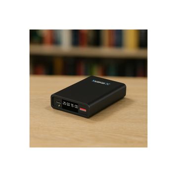 Enerx ENR-P1025DC 10.000 mAh 2.1 Amper LED Göstergeli Siyah Powerbank