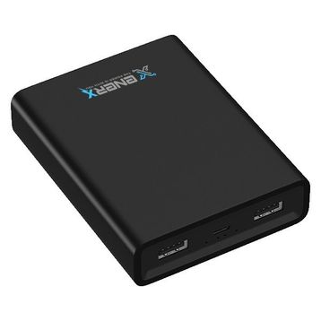 Enerx ENR-P10C 10.000 mAh 2.1 Amper Siyah Powerbank
