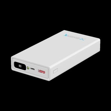 Enerx ENR-P20188DC 20.000 mAh 2.1 Amper Dijital Göstergeli Beyaz Powerbank