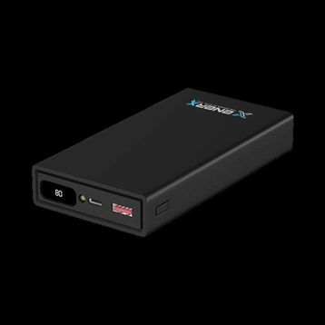 Enerx ENR-P20188DC 20.000 mAh 2.1 Amper Dijital Göstergeli Siyah Powerbank