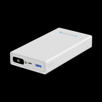 Enerx ENR-P20188DT 20.000 mAh 22.5 Watt Dijital Göstergeli Beyaz Powerbank