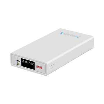 Enerx Enr-P2025DC 20.000 mAh 2.1 Amper Led Göstergeli Beyaz Powerbank