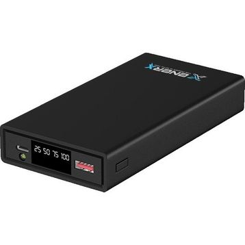 Enerx ENR-P2025DC 20.000 mAh 2.1 Amper LED Göstergeli Siyah Powerbank