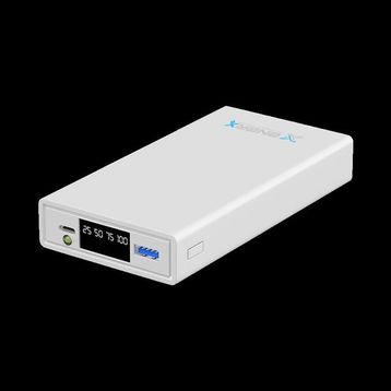 Enerx ENR-P2025DT 20.000 mAh 22.5 Watt Led Göstergeli Beyaz Powerbank