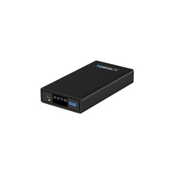 Enerx ENR-P2025DT 20.000 mAh 22.5 Watt Led Göstergeli Siyah Powerbank