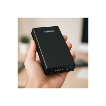 Enerx ENR-P2025DT 20.000 mAh 22.5 Watt Led Göstergeli Siyah Powerbank