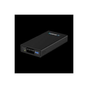 Enerx ENR-P2025DT 20.000 mAh 22.5 Watt Led Göstergeli Siyah Powerbank