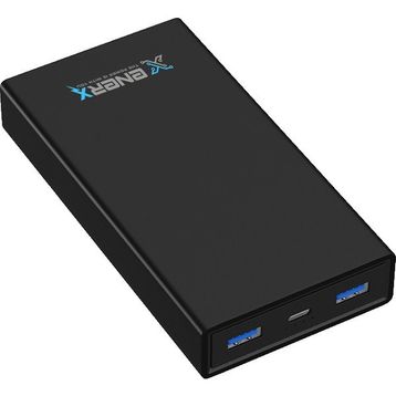 Enerx ENR-P20T 20.000 mAh 22.5 Watt Siyah Powerbank