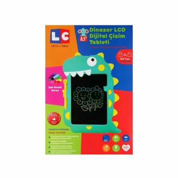 Enfal Oyuncak ENF-30960 8,5'' Dinozor LCD Dijital Çizim Tableti