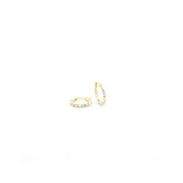 Engin Gold 14 Ayar Altın Dorika Halka Küpe