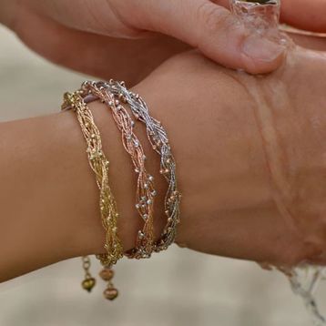 Engin Gold 14 Ayar Altın Dorika Kelepçe Bilezik