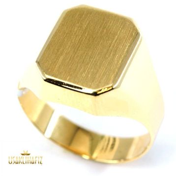 Engin Gold 14 Ayar Altın Erkek Yüzük