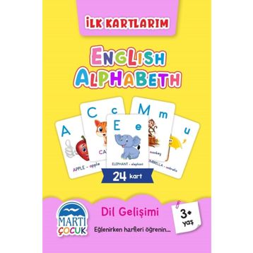 English Alphabeth İlk Kartlarım Kolektif