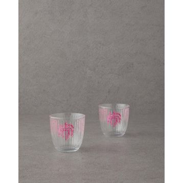 English Home Carnival Tree Cam 2'li 290 ml Pembe Bardak