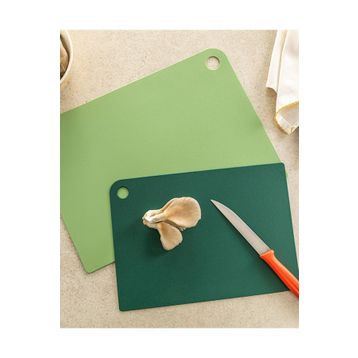 English Home Cut Me Plastik 2'li 27-34 cm Yeşil Kesme Tahtası