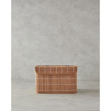 English Home Hardwood Bambu Kahverengi 28x20x18 cm Saklama Kutusu
