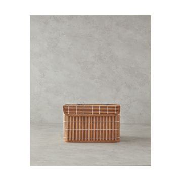 English Home Hardwood Bambu Kahverengi 28x20x18 cm Saklama Kutusu