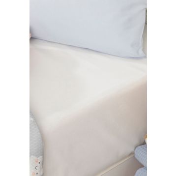 English Home Soft Pamuklu Lastikli Bebe Beyaz 70x140 cm Çarşaf