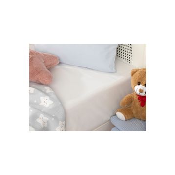 English Home Soft Pamuklu Lastikli Bebe Beyaz 70x140 cm Çarşaf
