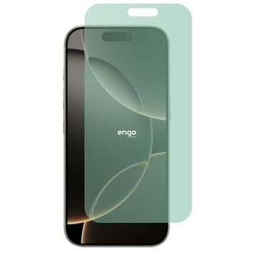 Engo Apple iPhone 16 Pro Nano Şeffaf Esnek 9H Ekran Koruyucu