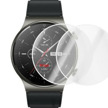 Engo Huawei Watch GT2 Pro 46 mm Şeffaf TPU Film 2 Adet Ekran Koruyucu