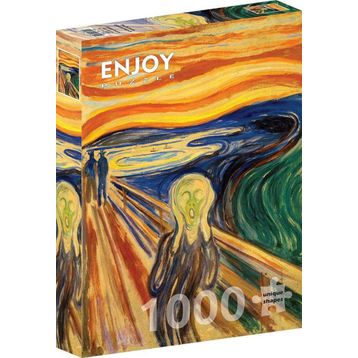 Enjoy 1000 Parça Çığlık Edvard Munch Puzzle