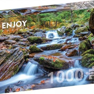 Enjoy 1000 Parça Sonbaharda Akan Dere Puzzle