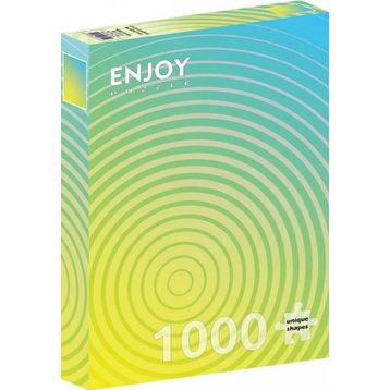 Enjoy 1000 Parça Yeşil Sarı Gradyan Puzzle