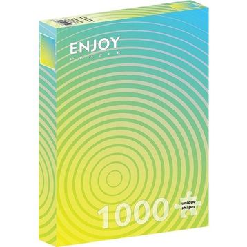 Enjoy 1000 Parça Yeşil Sarı Gradyan Puzzle