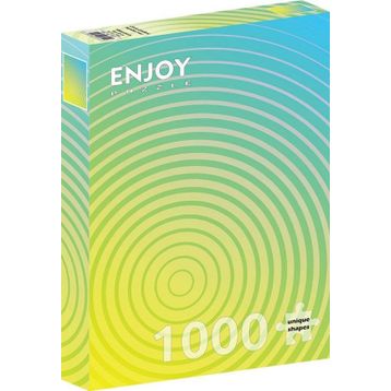 Enjoy 1000 Parça Yeşil Sarı Gradyan Puzzle