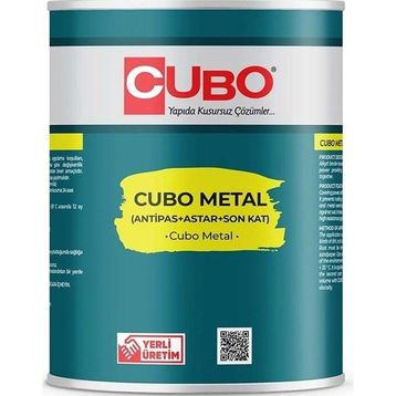 Ennalbur Cubo Beyaz 2.5 Litre Metal Pas Boyası