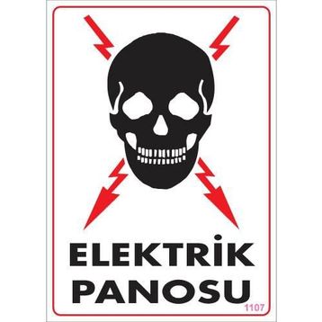 Ennalbur PVC 25x35 1107 İkaz Levhası