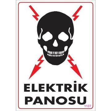 Ennalbur PVC 25x35 1107 İkaz Levhası