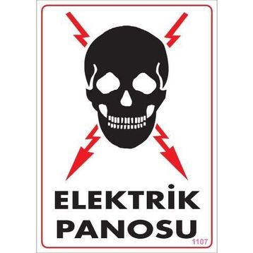 Ennalbur PVC 25x35 1107 İkaz Levhası