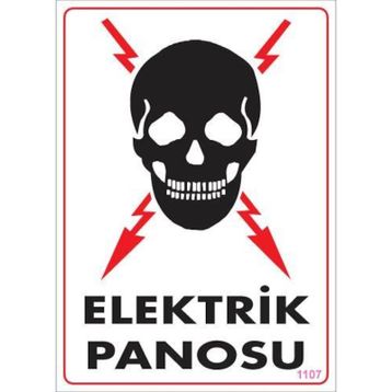 Ennalbur PVC 25x35 1107 İkaz Levhası