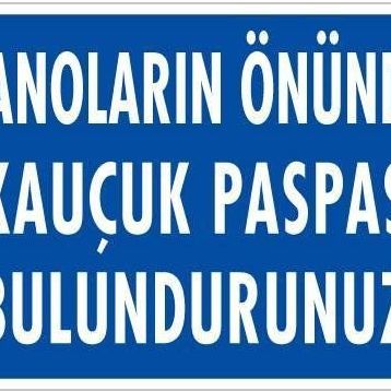 Ennalbur PVC 25x35 1128 İkaz Levhası