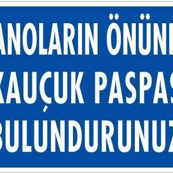 Ennalbur PVC 25x35 1128 İkaz Levhası