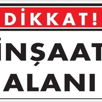 Ennalbur PVC 25x35 1410 İkaz Levhası