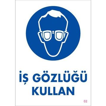 Ennalbur PVC 25x35 2 İkaz Levhası