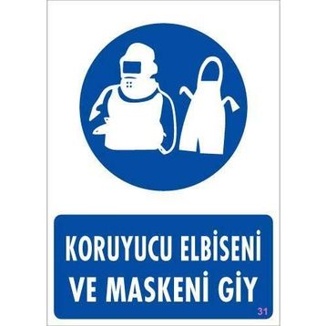 Ennalbur PVC 25x35 31 İkaz Levhası