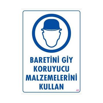 Ennalbur PVC 25x35 315 İkaz Levhası